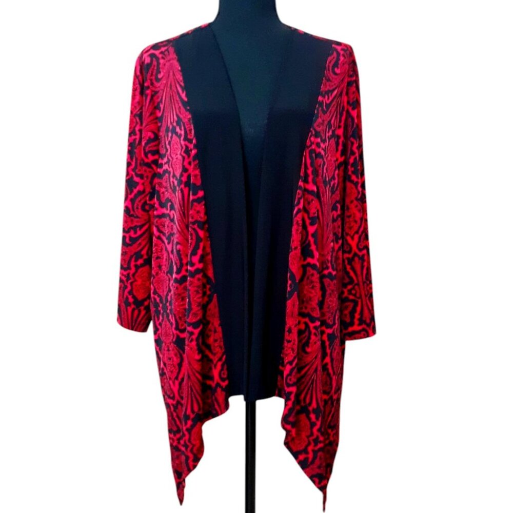 Catherine's Open Front Blouse